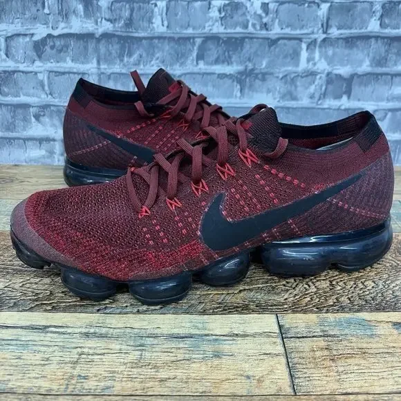 Vapormax flyknit dark team red cheap